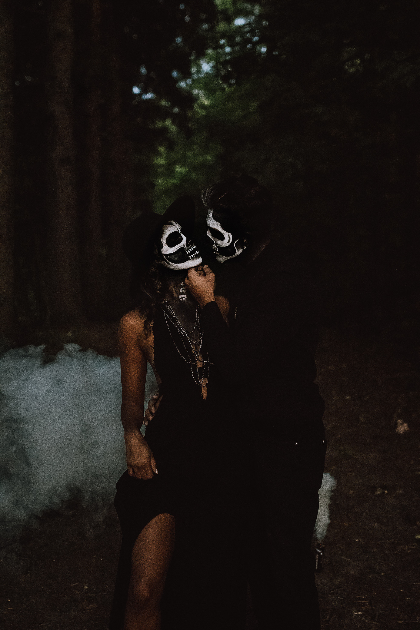 halloween couple session