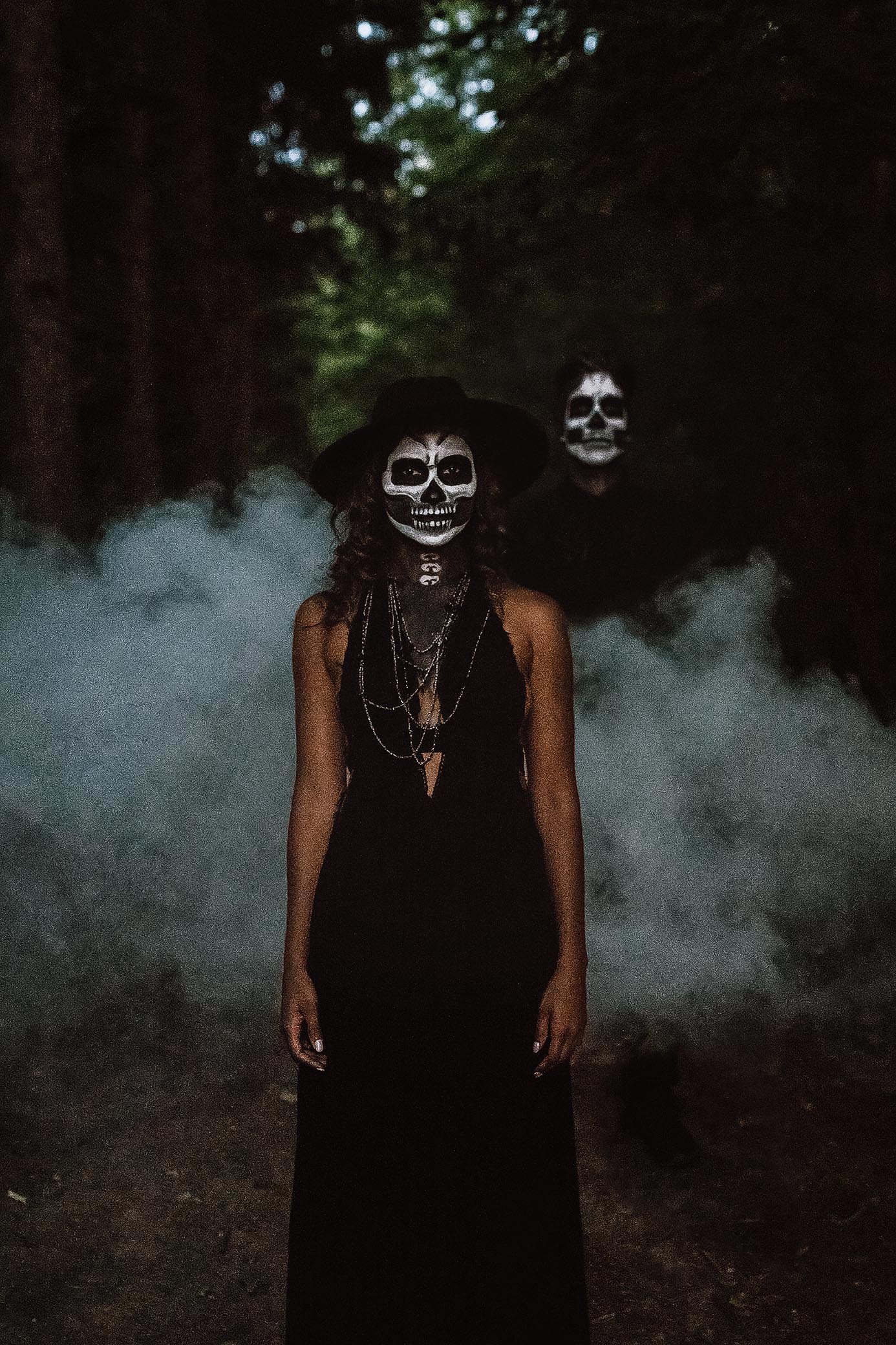 halloween couple session