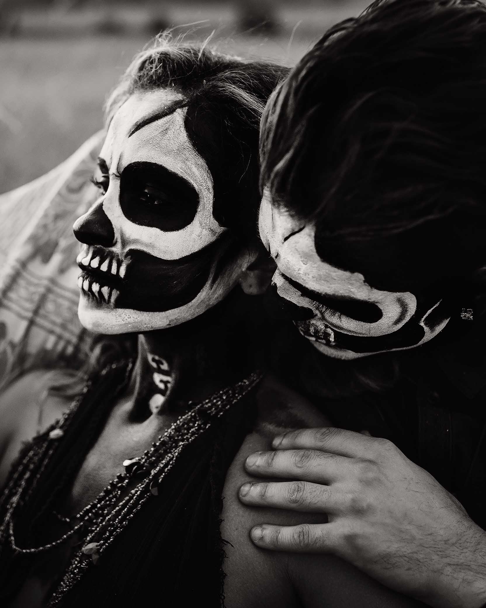 halloween couple session