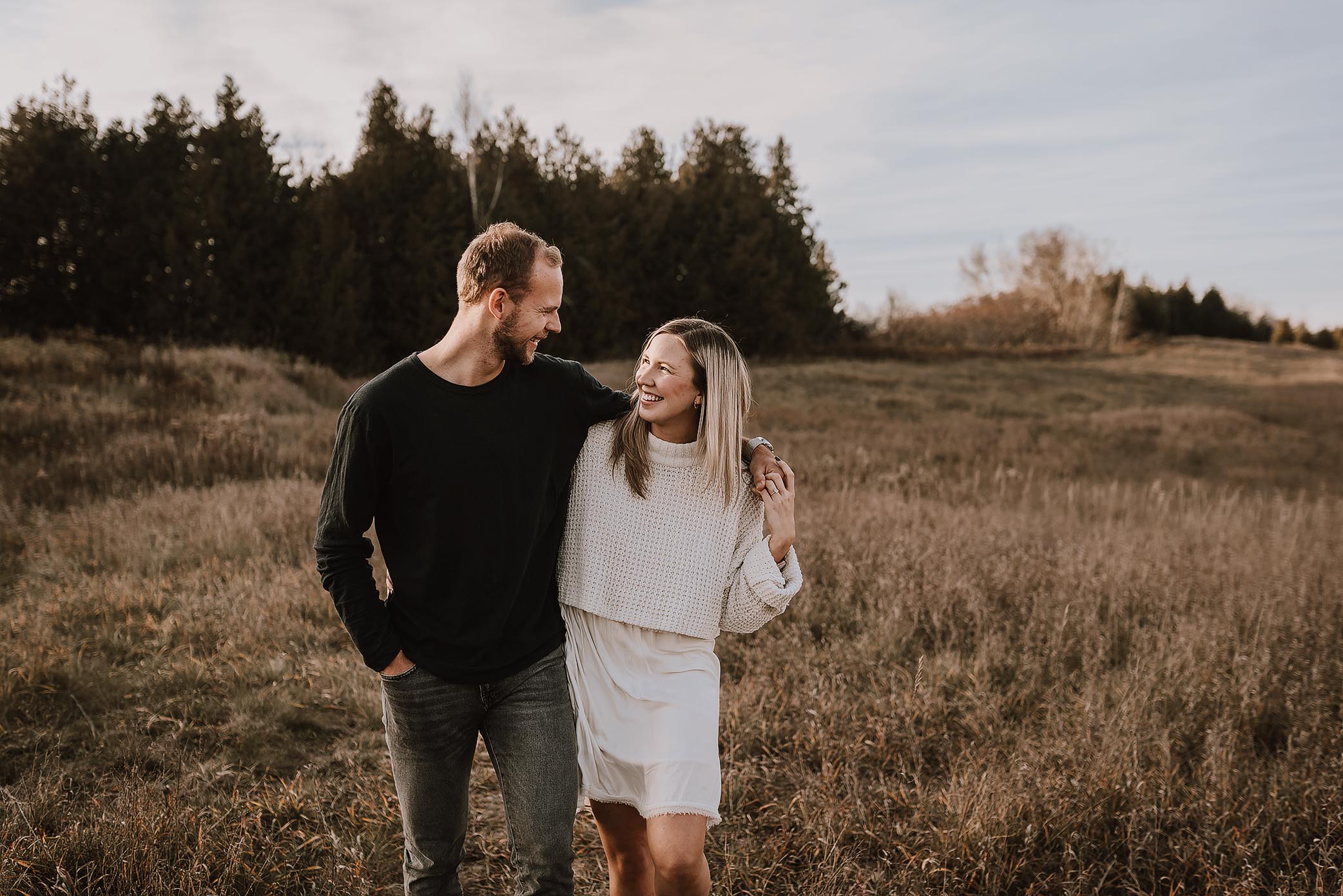 winter cabin elopement