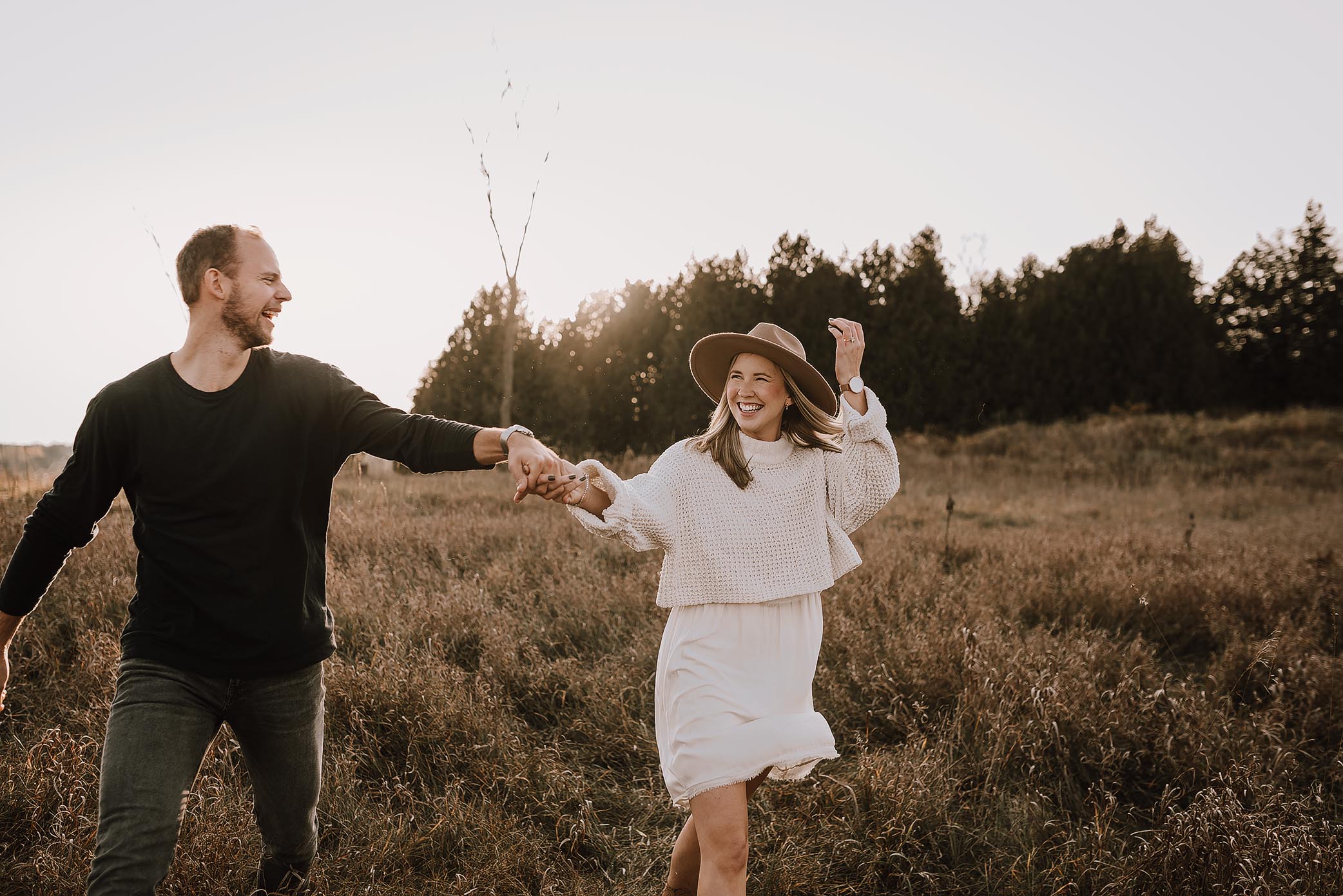 winter cabin elopement