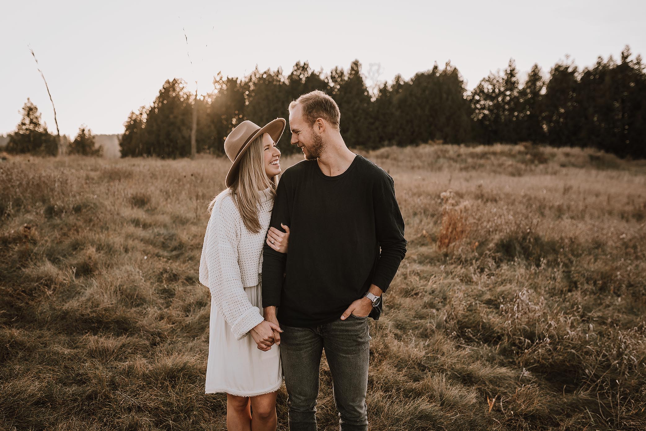 winter cabin elopement