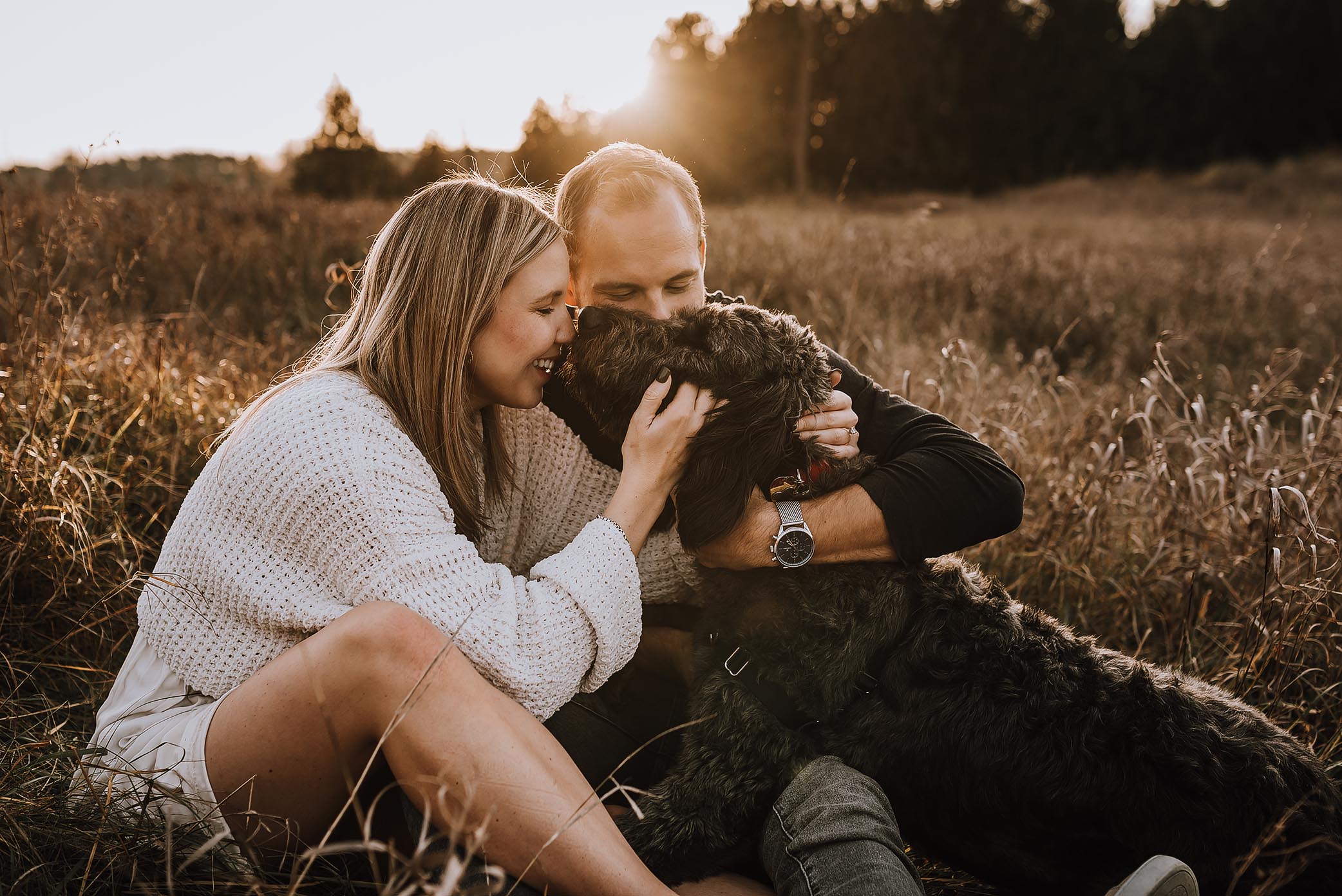 winter cabin elopement