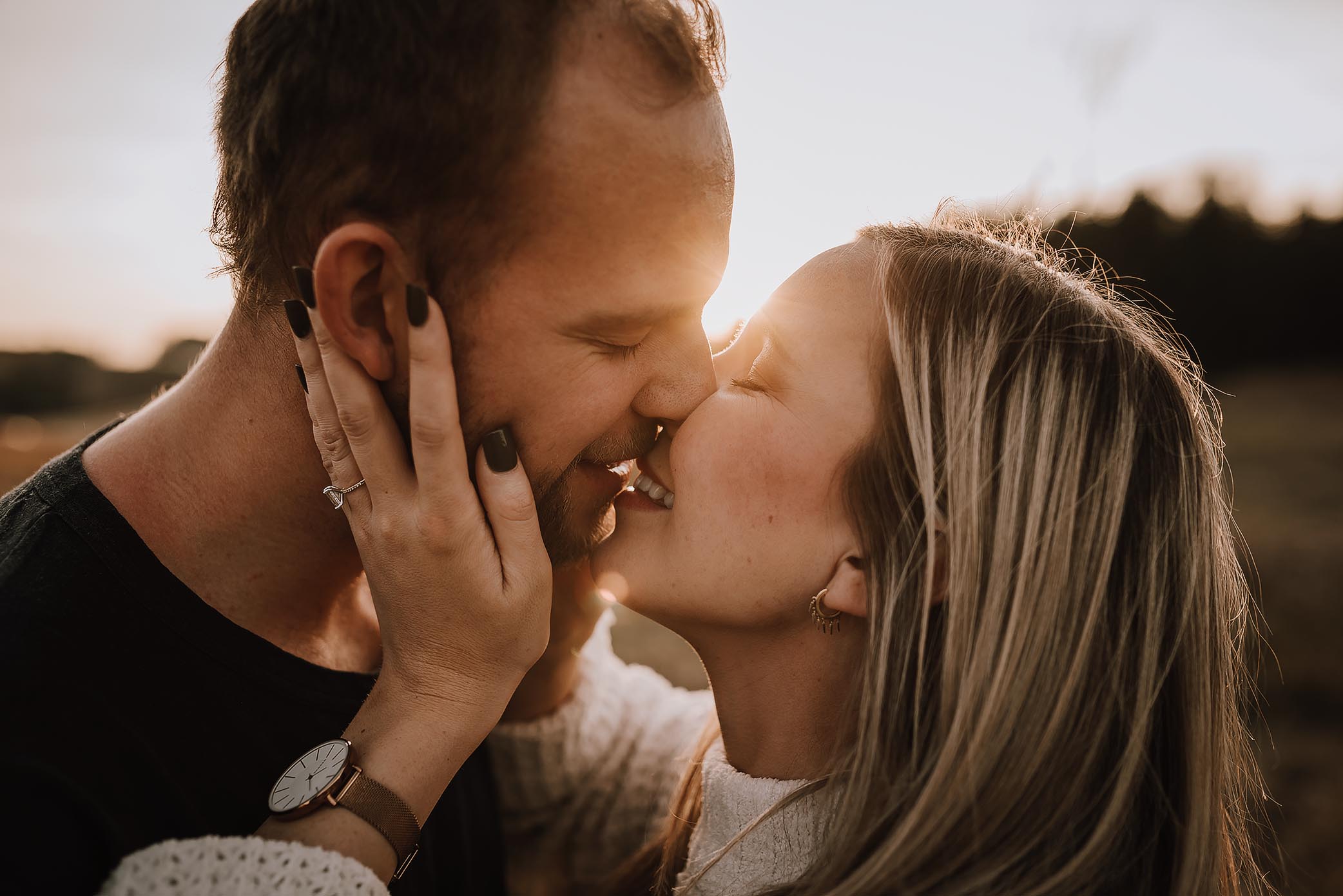 winter cabin elopement