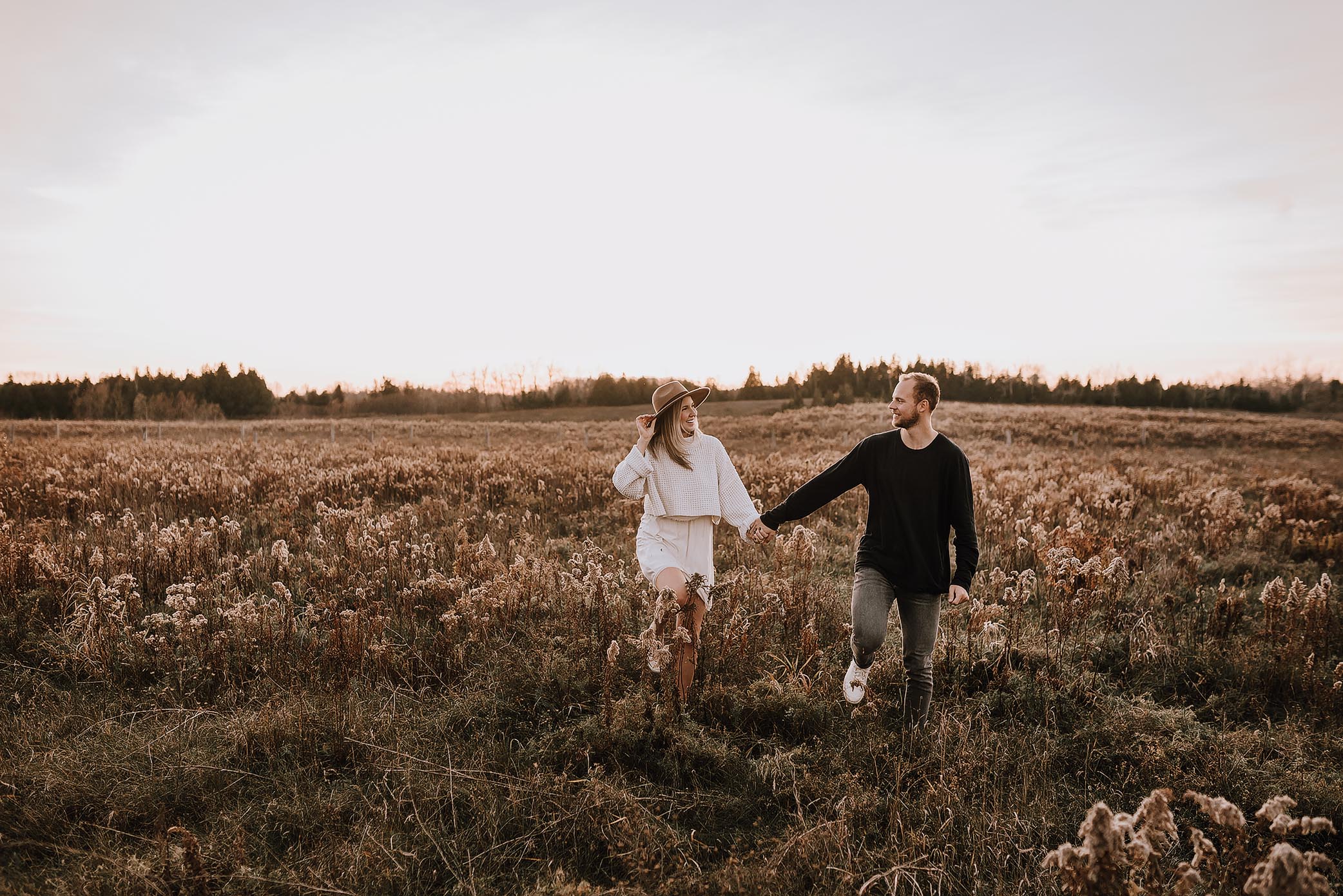 winter cabin elopement