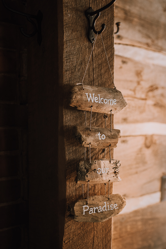 winter cabin elopement