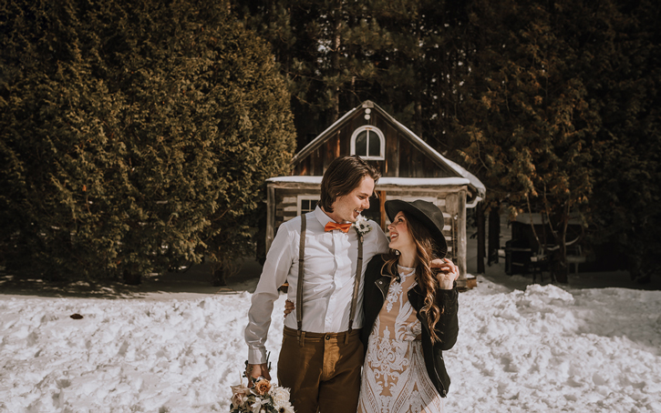 Winter Cabin Elopement