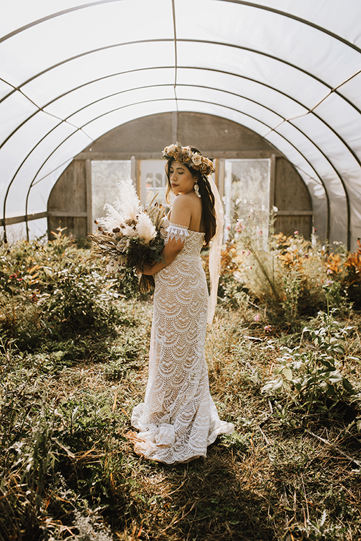 boho barn wedding