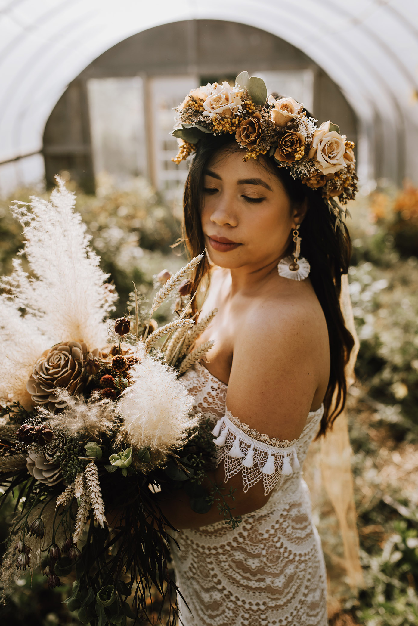 boho barn wedding