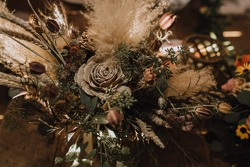 boho barn wedding