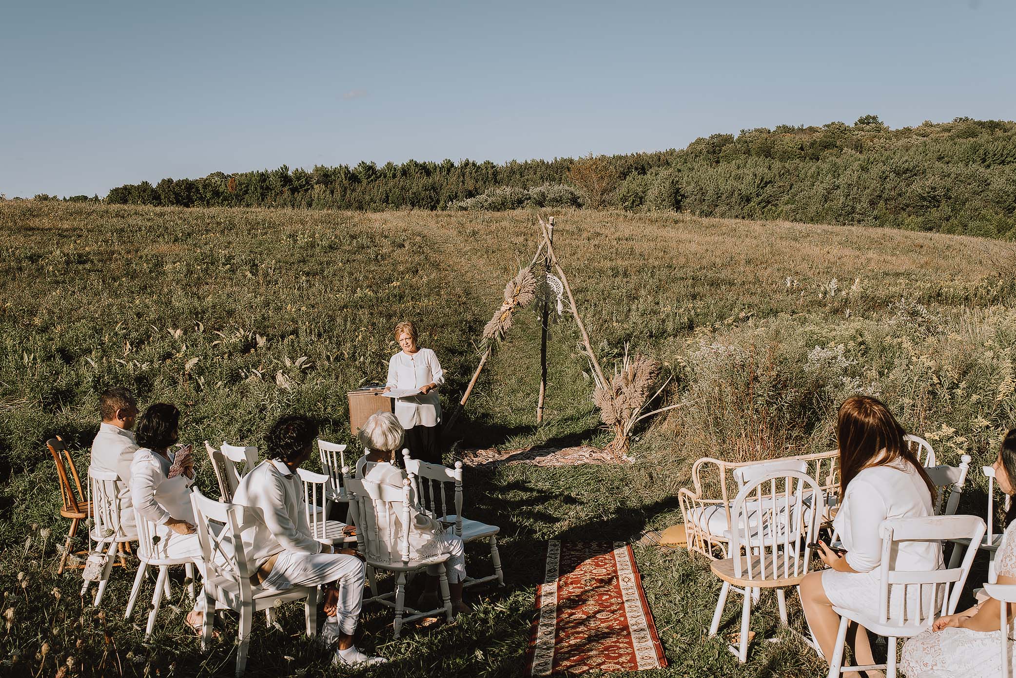 boho barn wedding