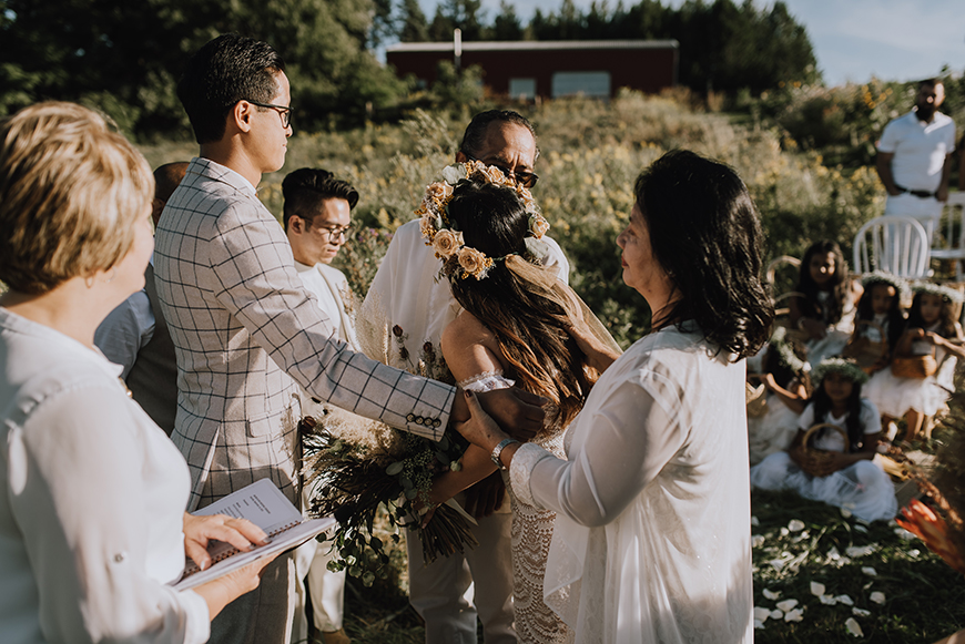 boho barn wedding