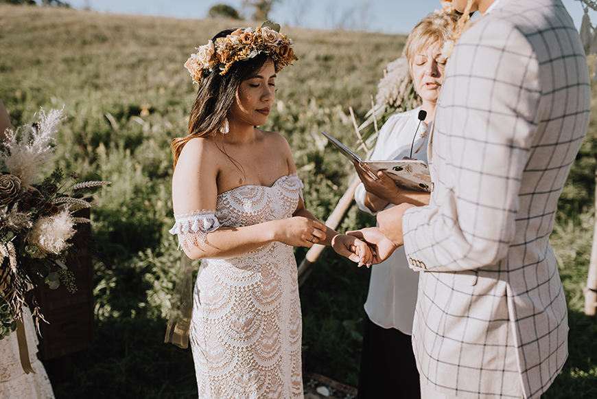 boho barn wedding