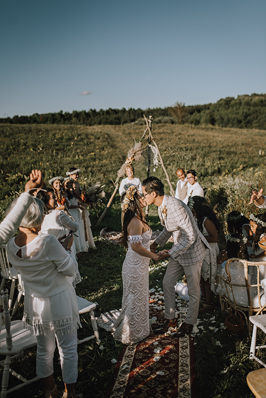 boho barn wedding