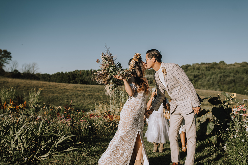 boho barn wedding