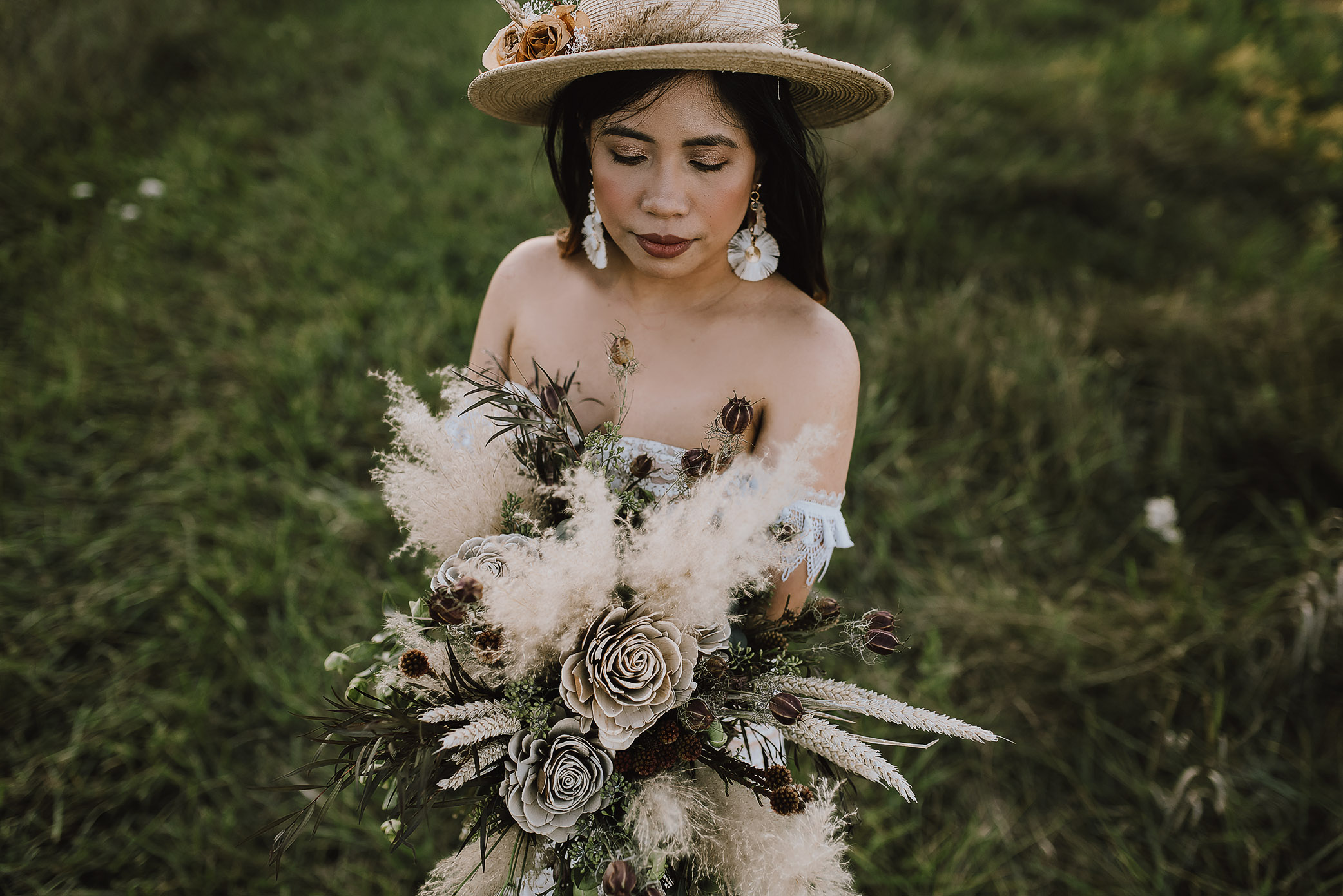 boho barn wedding