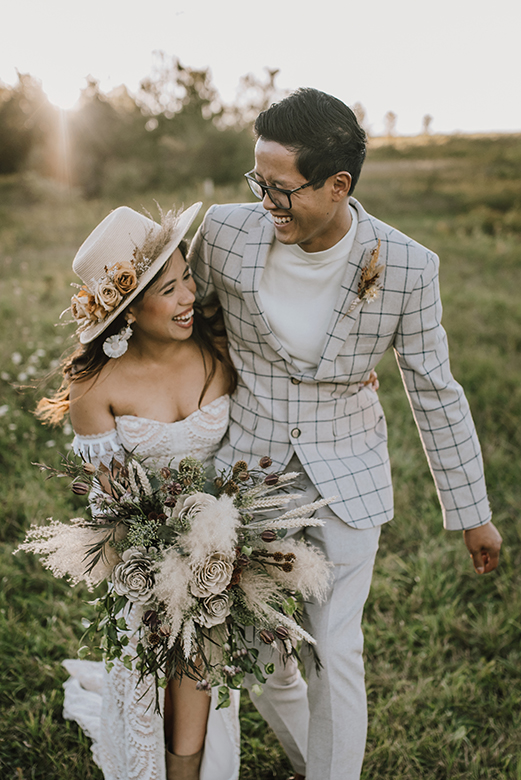 boho barn wedding