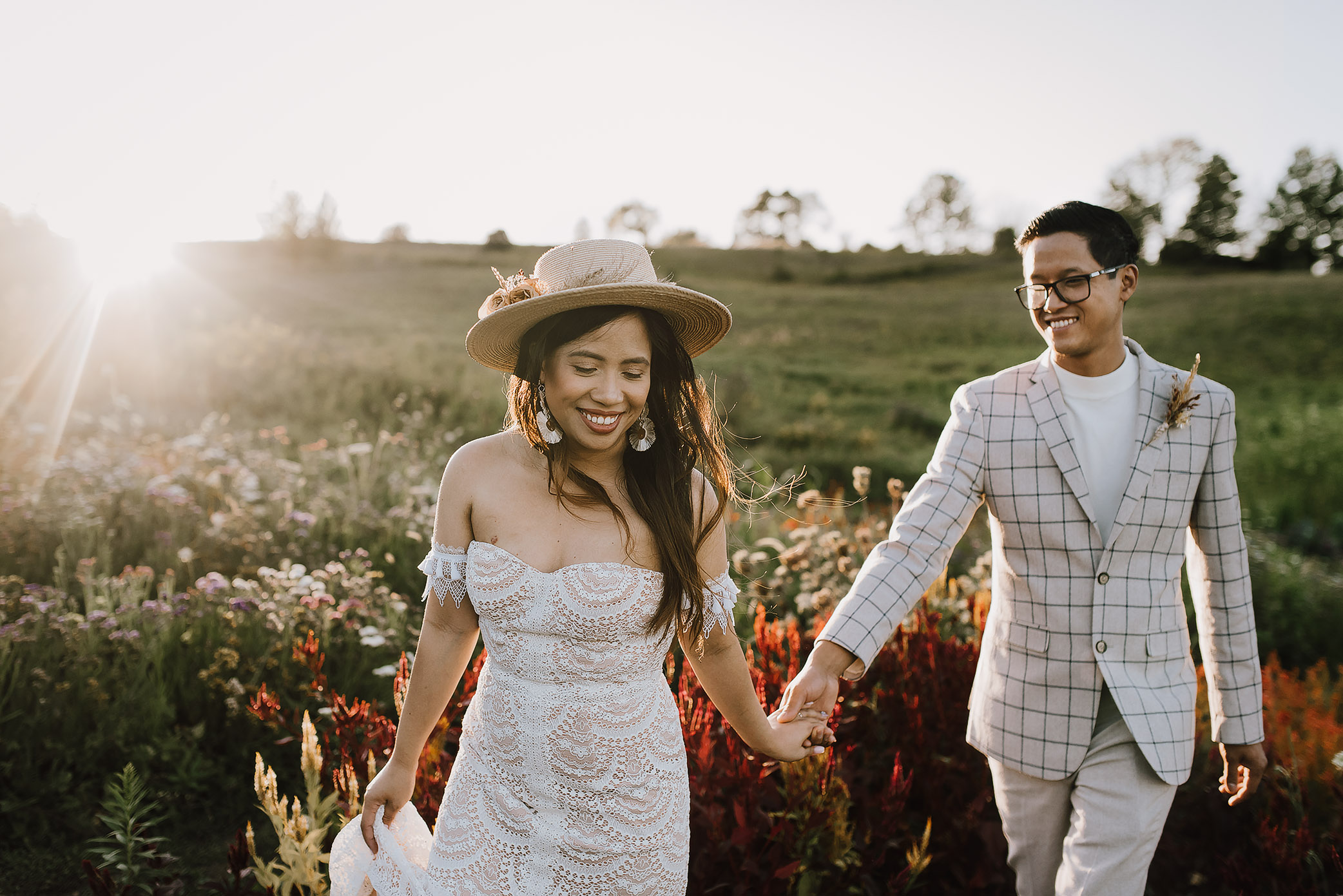 boho barn wedding