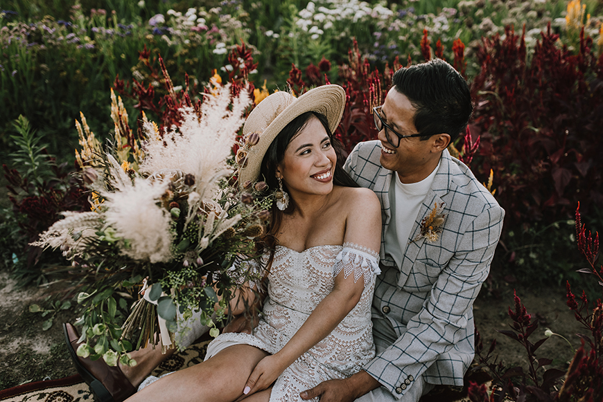 boho barn wedding