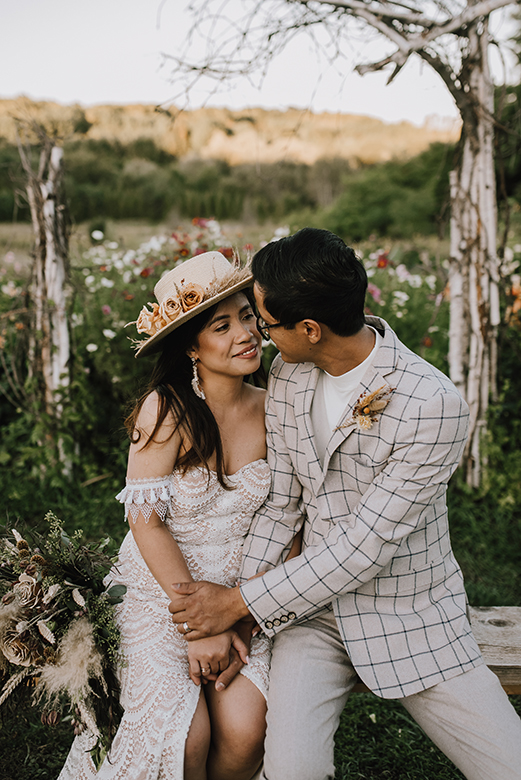 boho barn wedding