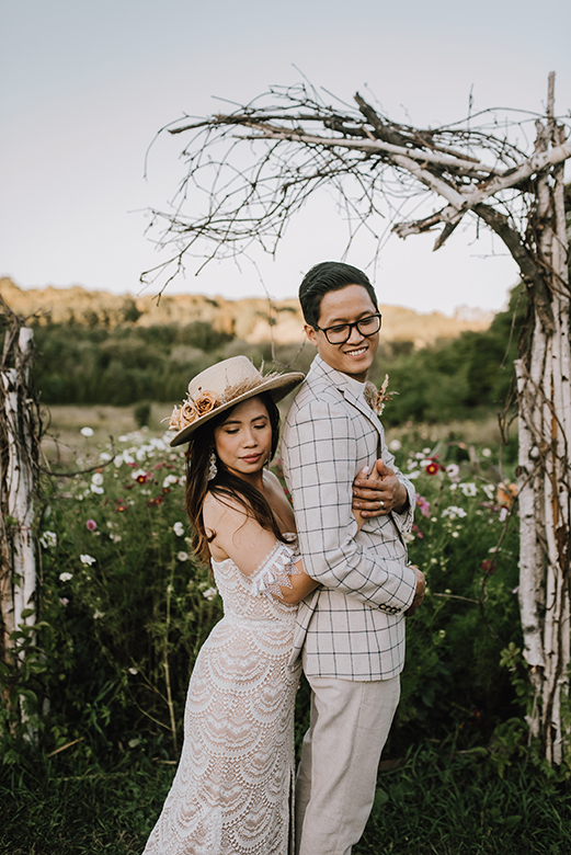 boho barn wedding