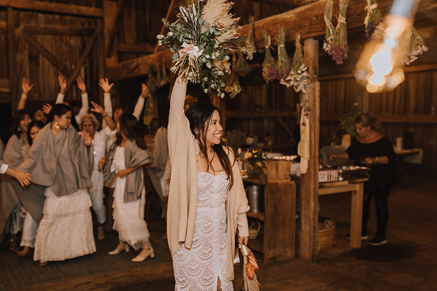 boho barn wedding