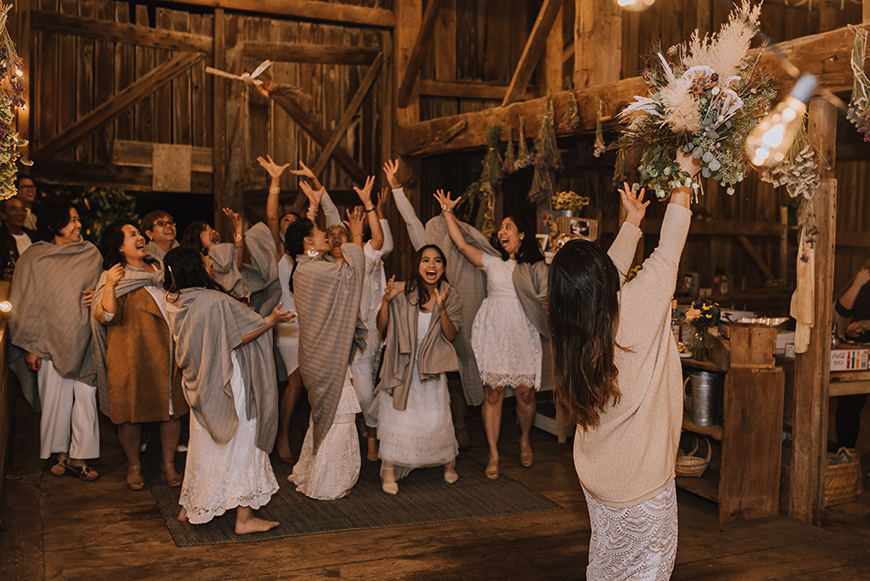 boho barn wedding