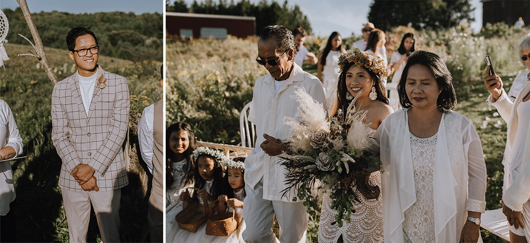 boho barn wedding