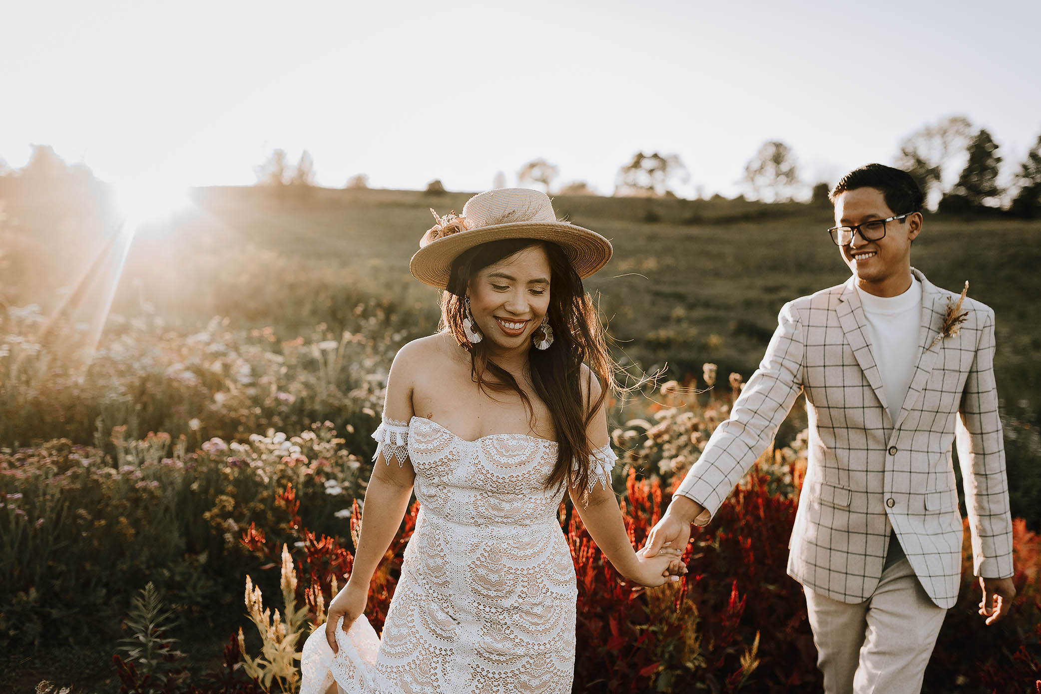 boho barn wedding