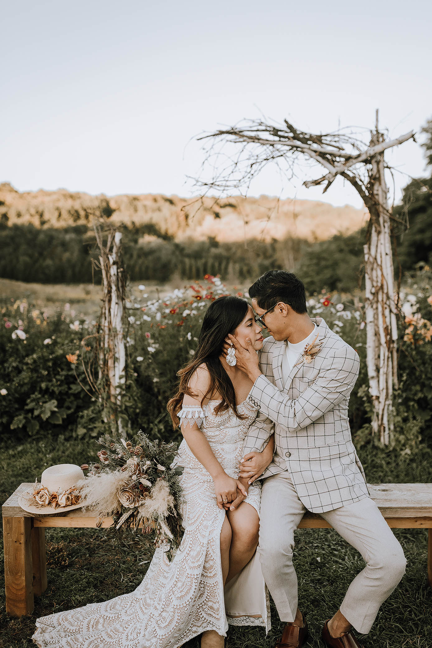 boho barn wedding