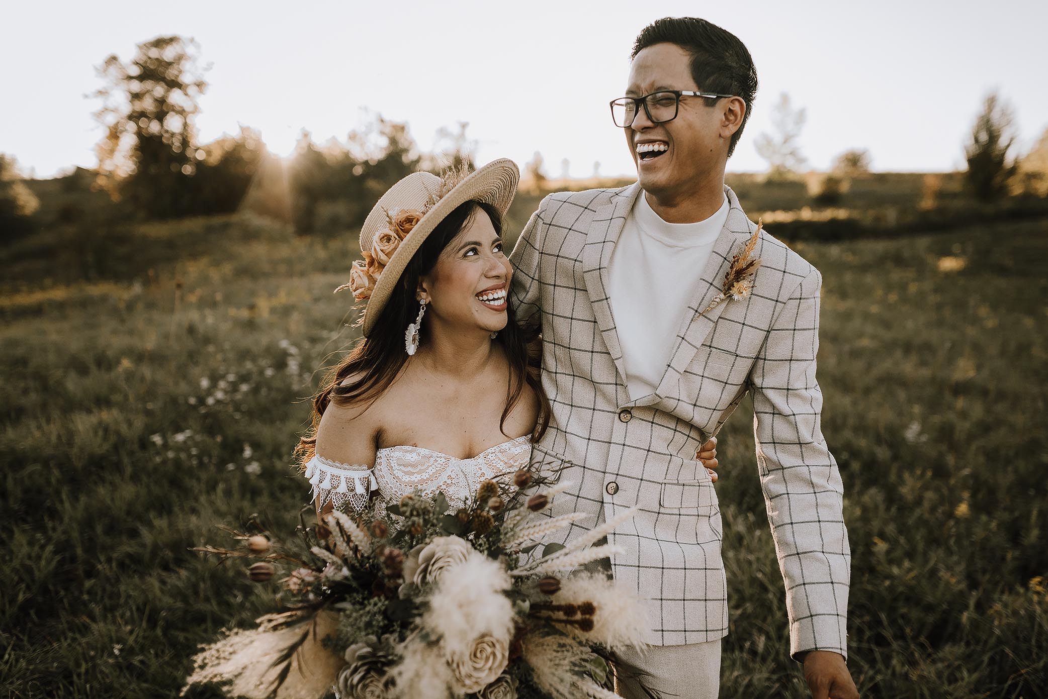 boho barn wedding