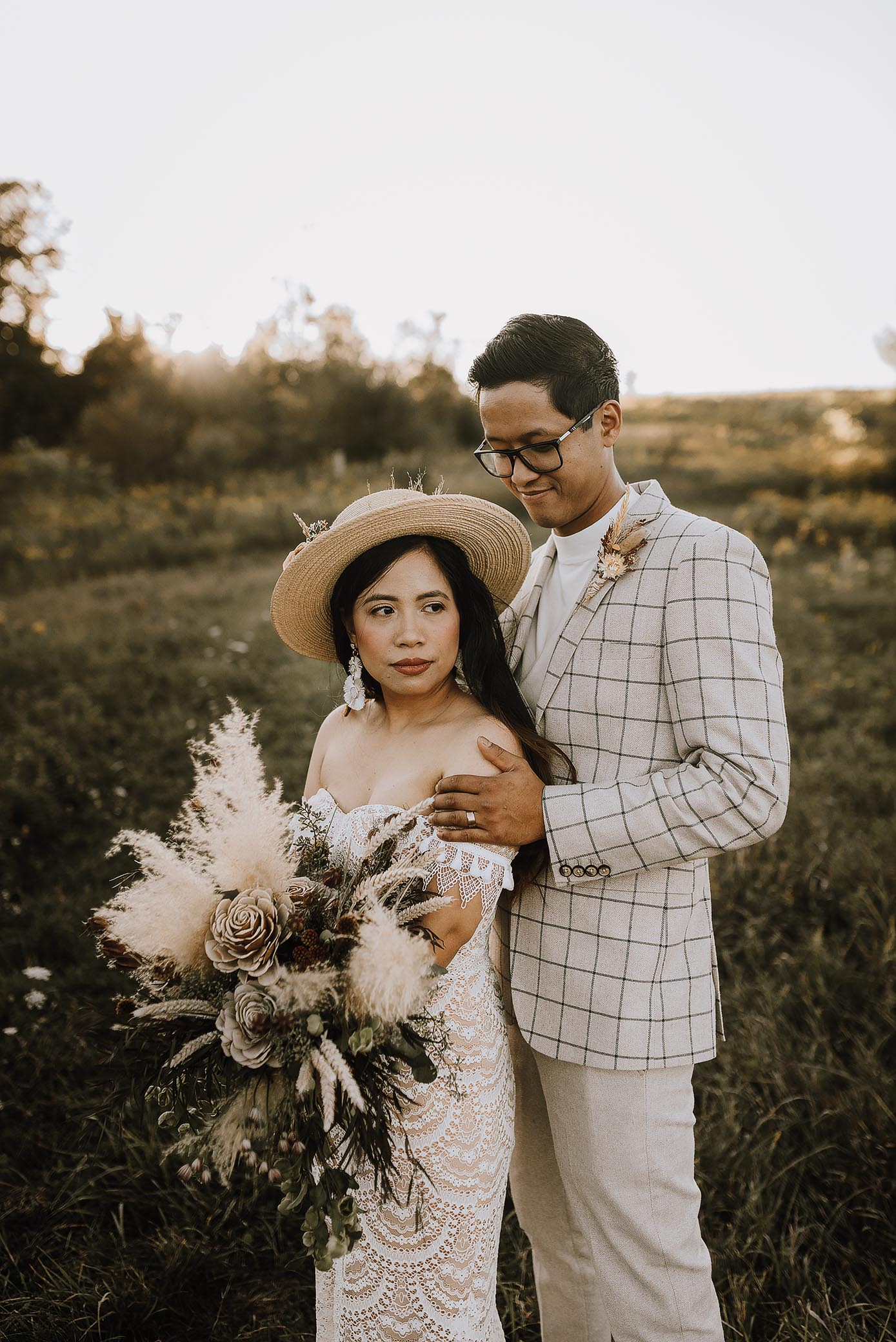 boho barn wedding