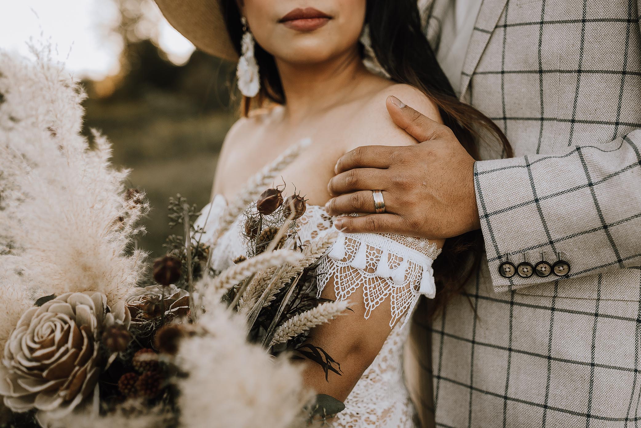 boho barn wedding