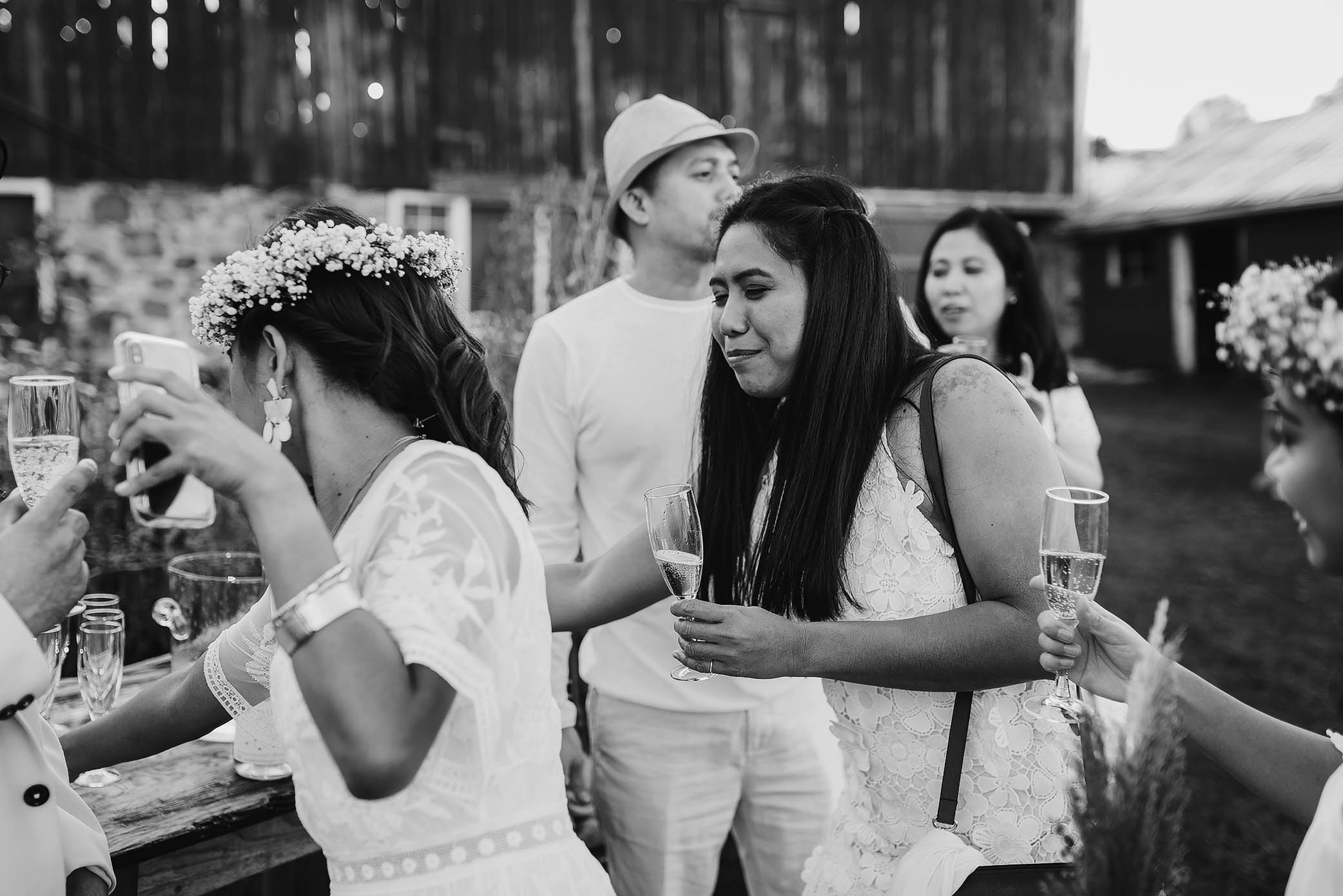 boho barn wedding