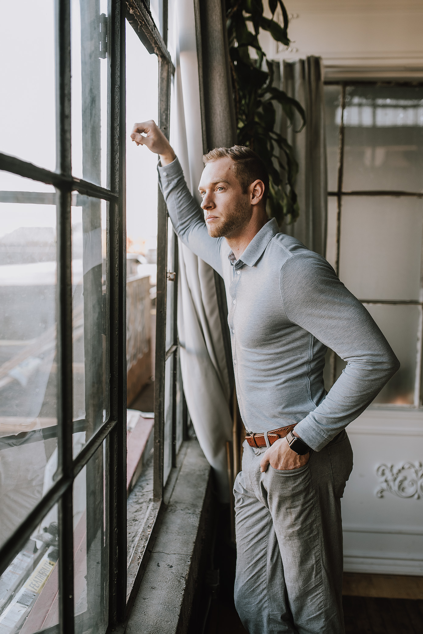 intimate loft elopement