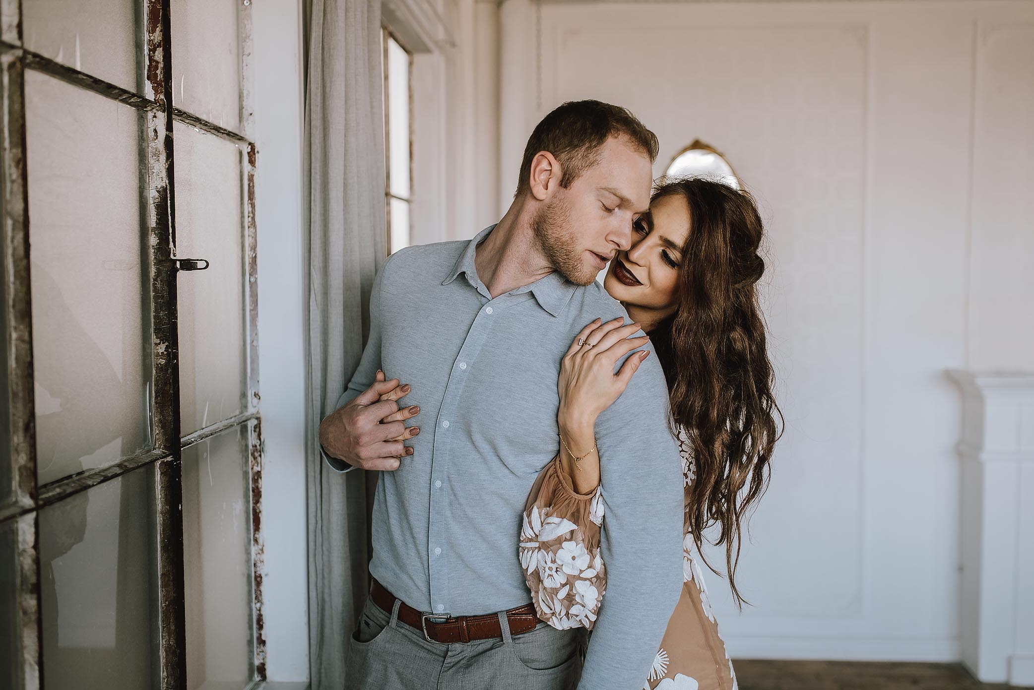 intimate loft elopement