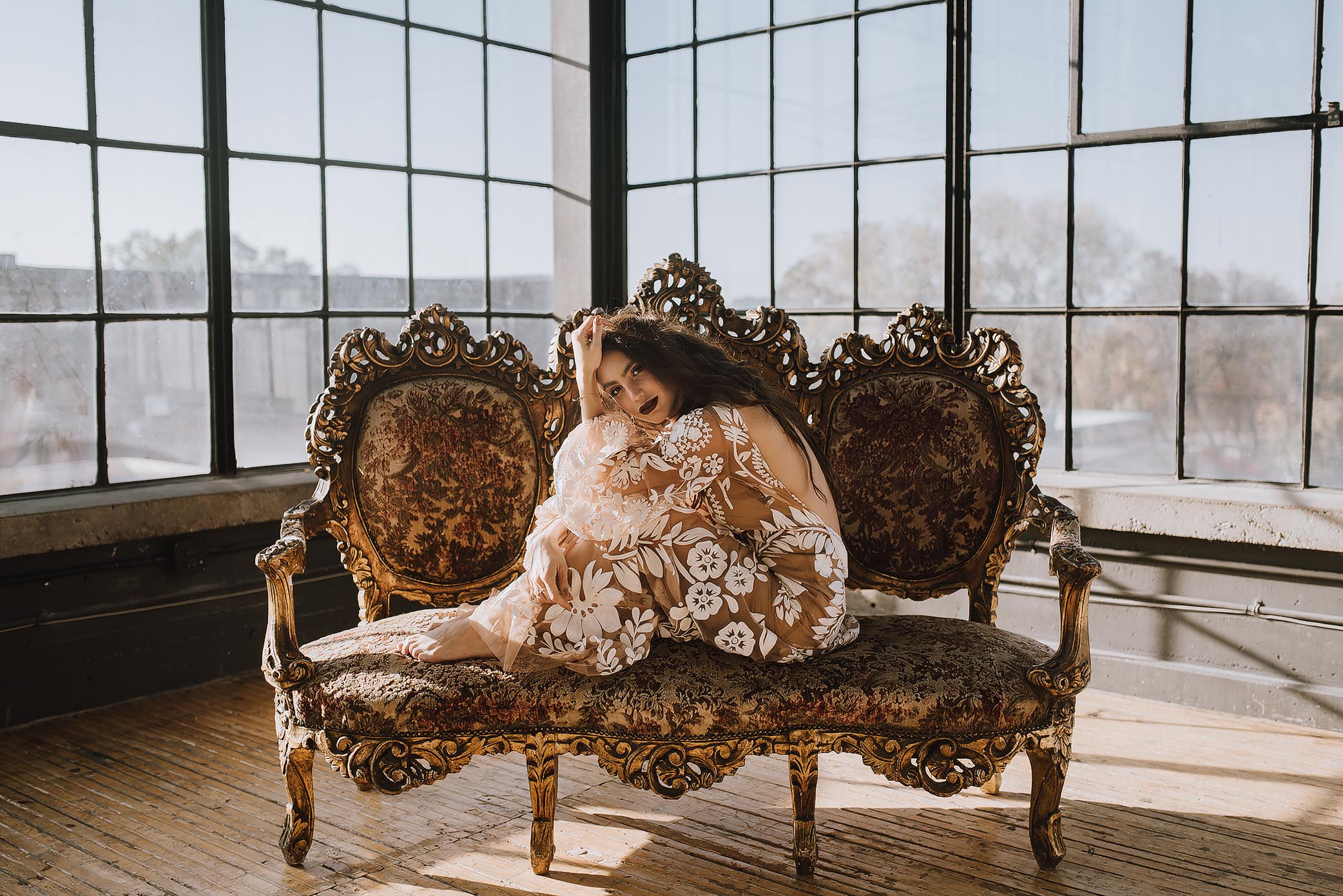 intimate loft elopement