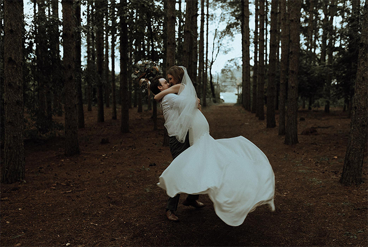 Intimate Forest Wedding