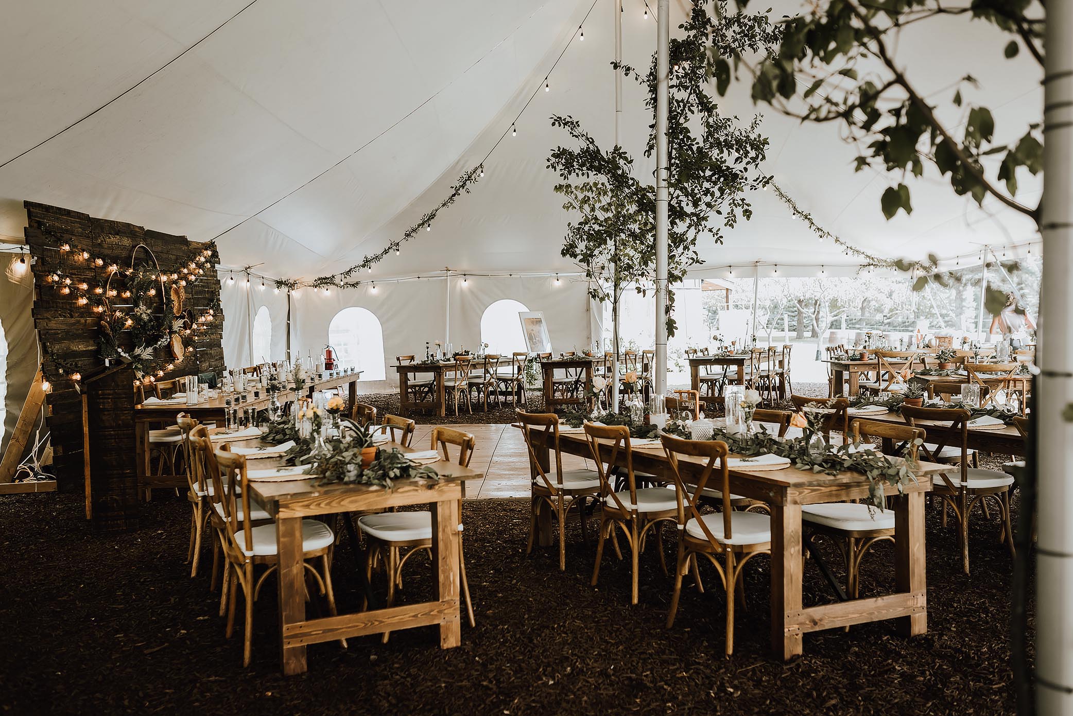 outdoor estate wedding